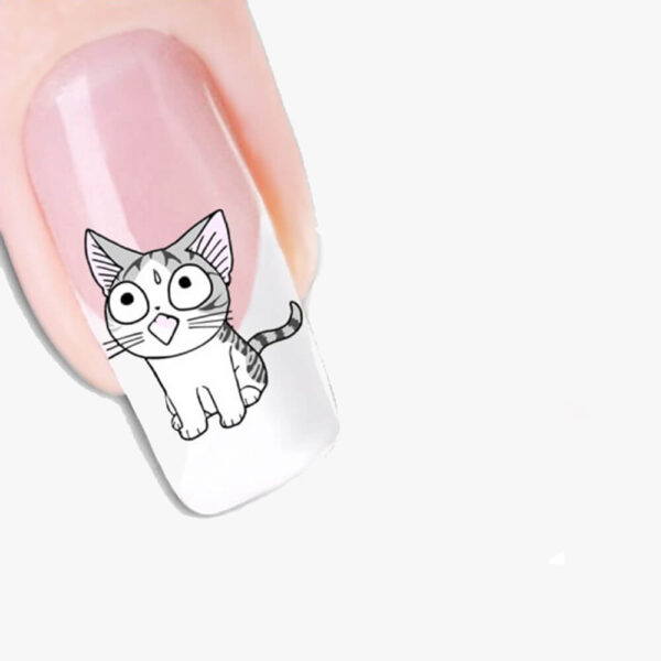 Cat Nail Art