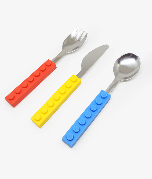 Brick Shape Stackable Cutlery Set best
