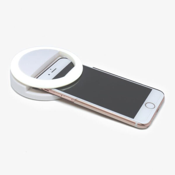 Selfie Ring Light on iPhone 6