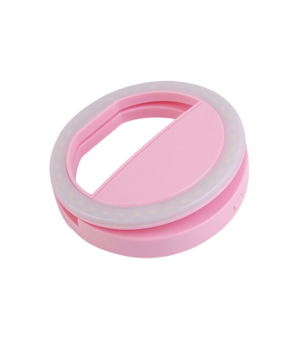 Selfie'nin-Ring-Light-pembe renkli