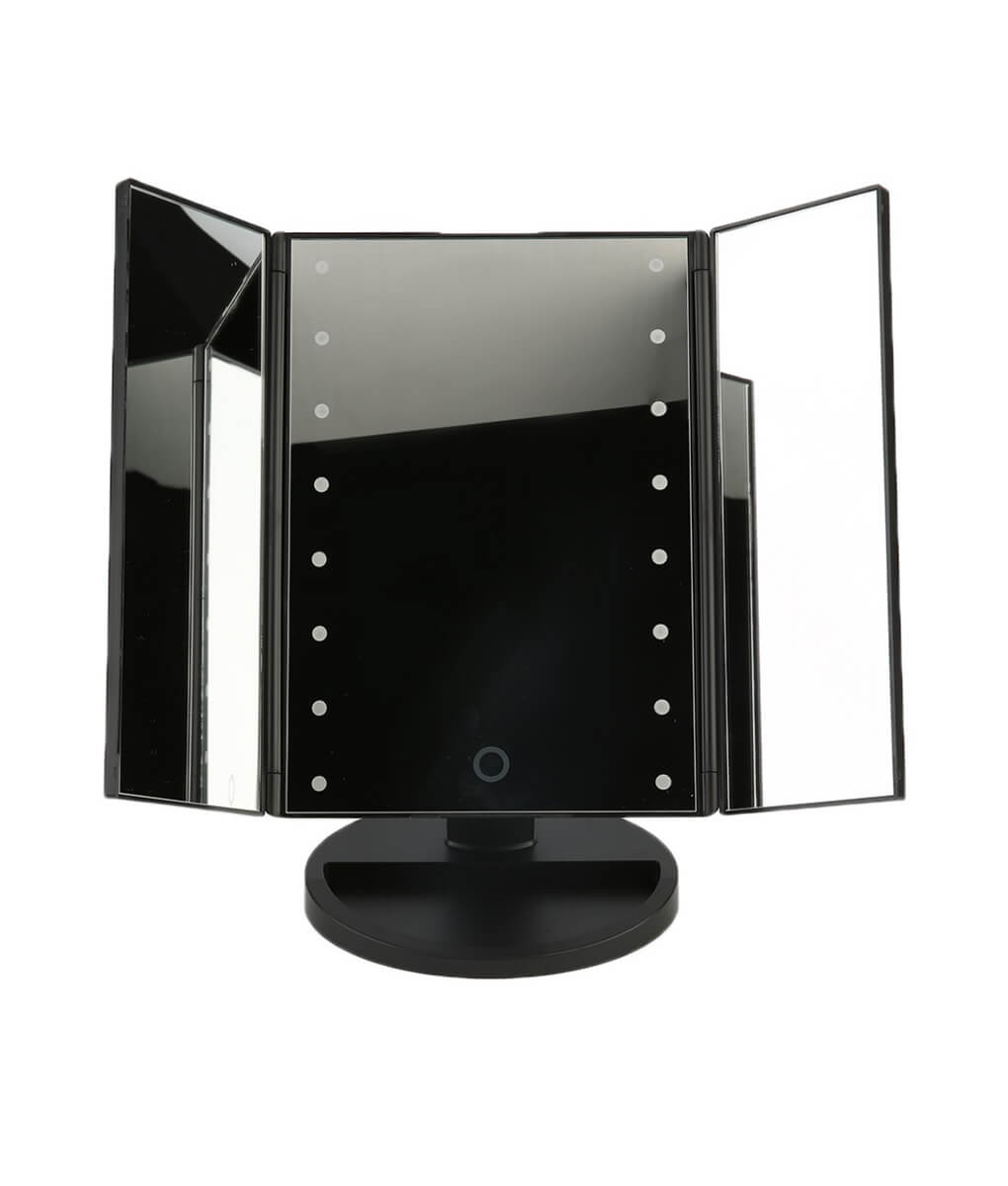 adjustable tabletop light mirror
