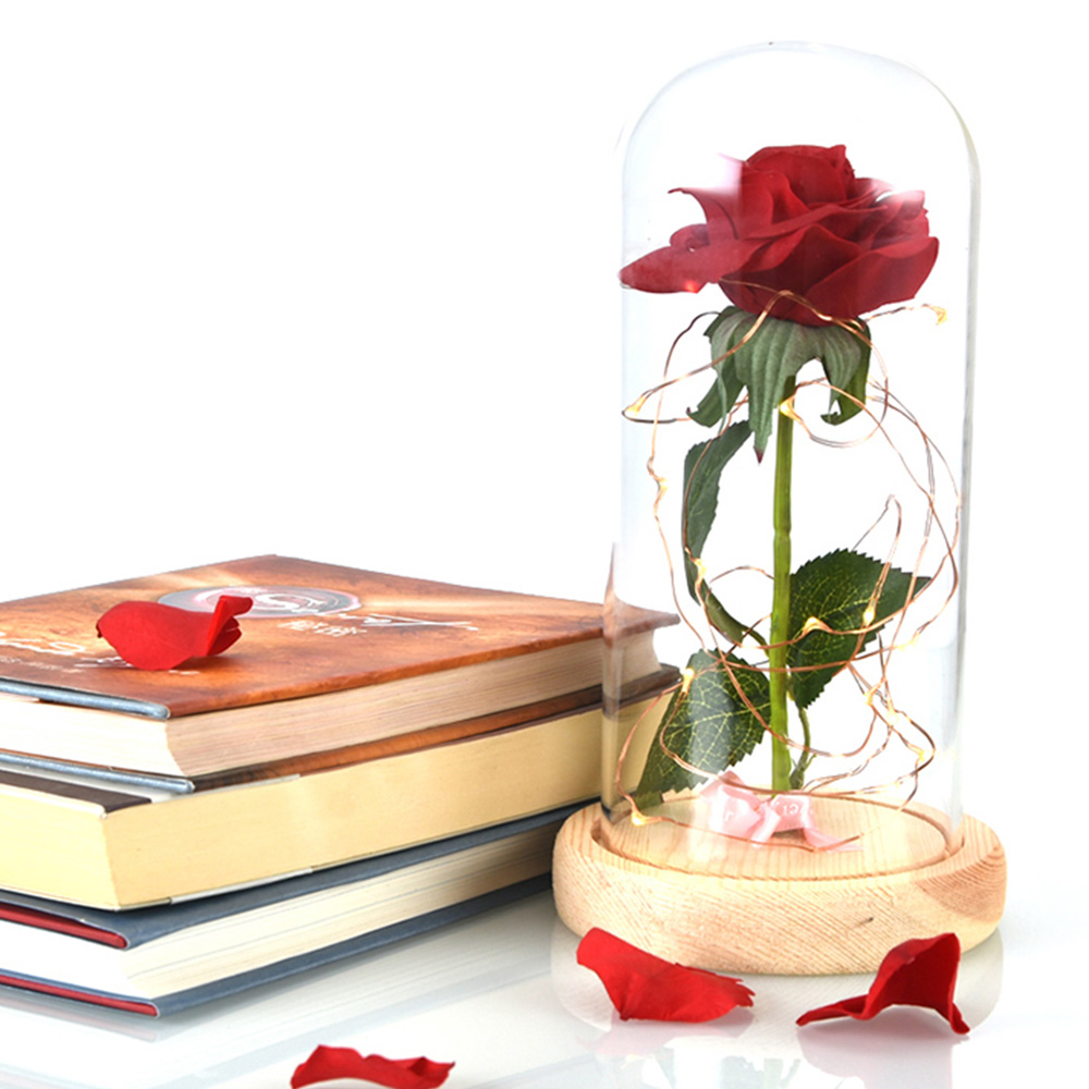 Enchanted Rose Flower Lamp - Not sold in stores