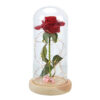 Beauty-and-the-Beast-Red-Rose-in-a-Glass-Dome-on-a-Wooden-Base-for-Valentine-7