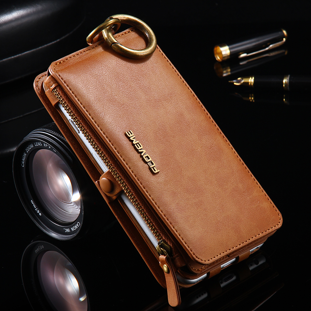 Apple iPhone 6 Plus Leather Flip Case, Protect & Style