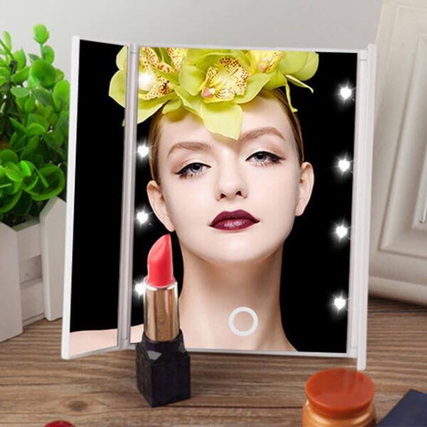LED-Lights-Makeup-Mirror-3-Folding-Cosmetic-Tabletop-Beauty-Vanity-Mirror-Adjustable-Countertop-Light-Mirror-New.jpg_640x640