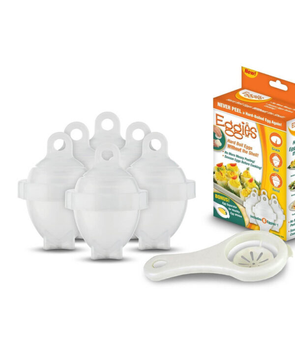 Eggies-Hard-Boil-6Eggs-Maker-Without-Shells-Cooker-Cook-System-Separator-Easy-AU (၂)