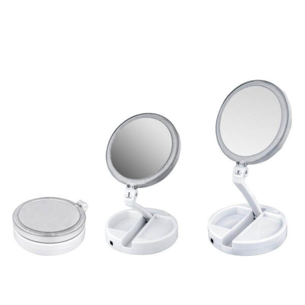 New-My-Fold-Away-LED-bo'yanish-nometall-ikki tomonli-burama-burama-USB-yoritilgan-Vanity-Mirror-Touch-4.jpg