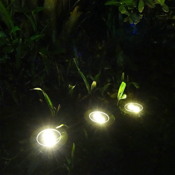 4-LED-Solar-Kahayag-Linaw-Layo-Ground-Water-resistant-Path-Hardin-Landscape-Dagat-Yard-Driveway-Lawn-Pond-3