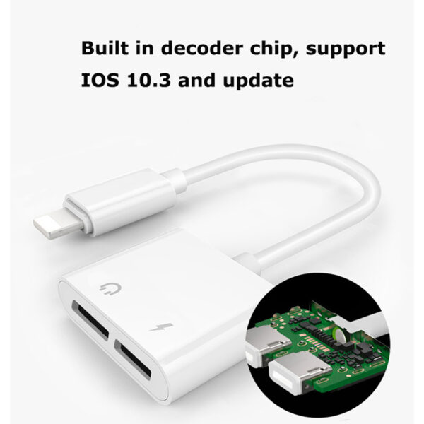डबल-जैक-ऑडियो-एडाप्टर के लिए iPhone-7-8-X-Suppore-आईओएस-11-चार्ज-संगीत या कॉल-2.jpg