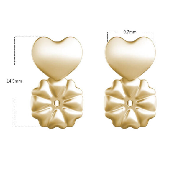 Hot-Magic-Earring-Backs-Support-Earring-Lifts-Fits-all-Post-Earrings-Set-Gold-Color-Silver-Color-2