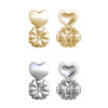 Hot-Magic-Earring-Backs-Support-Earring-Lifts-Fits-all-Post-Earrings-Set-Gold-Color-Silver-Color
