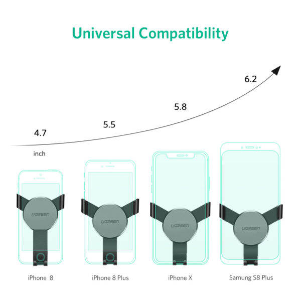 Ugreen-Gravity-Reaction-Car-Holder-Waea-tu-Universal-Air-Vent-Maunga-Clip-Cell-Waea-Kaipupuri-mo-5.jpg