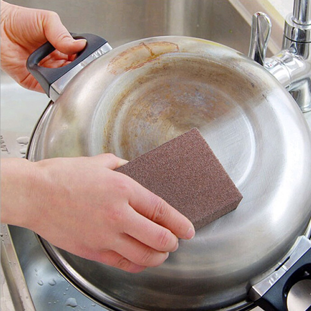Kitchen Magic Carborundum Sponge Pot Rust Sponge Eraser for Pan Pot Dish Sponges
