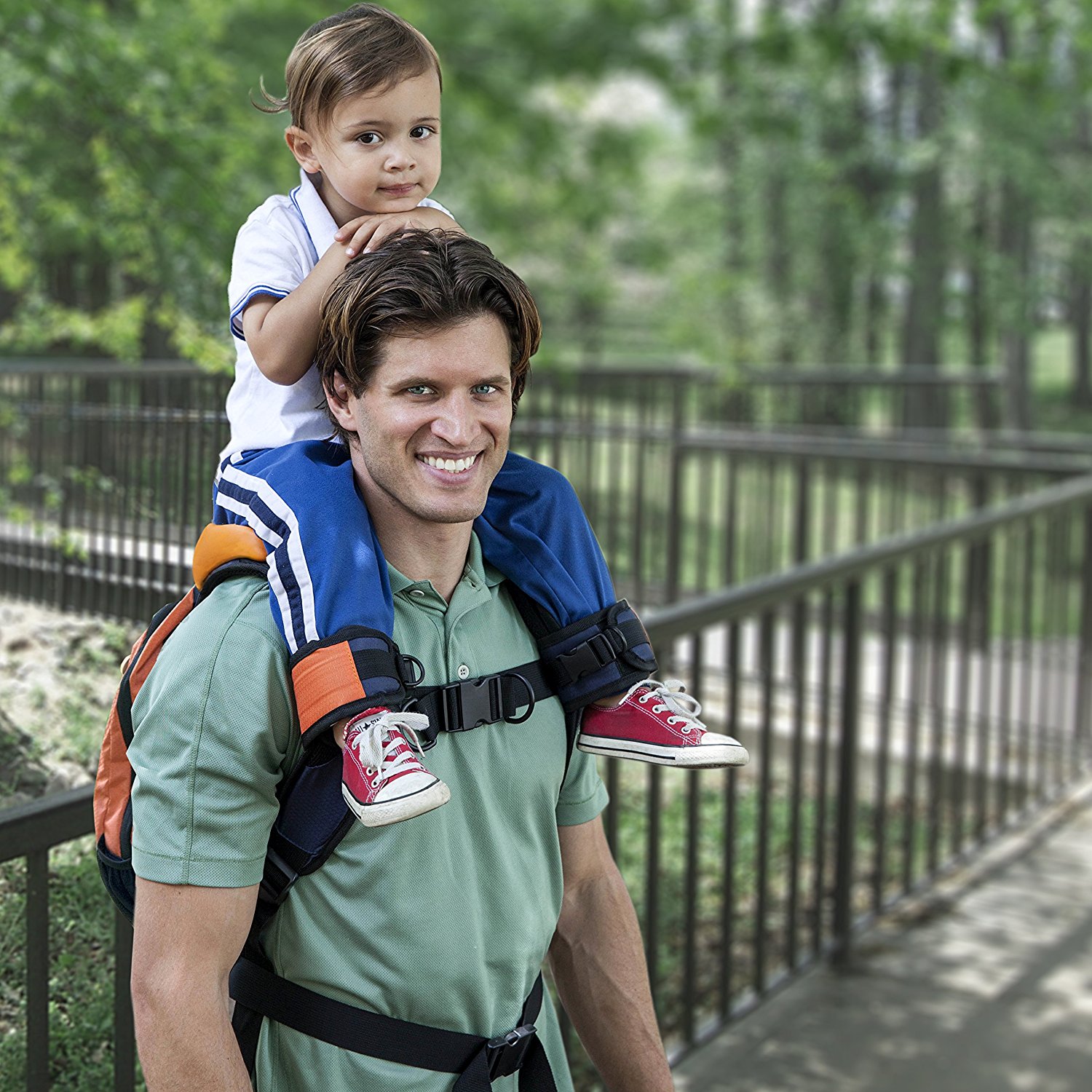 child shoulder carrier