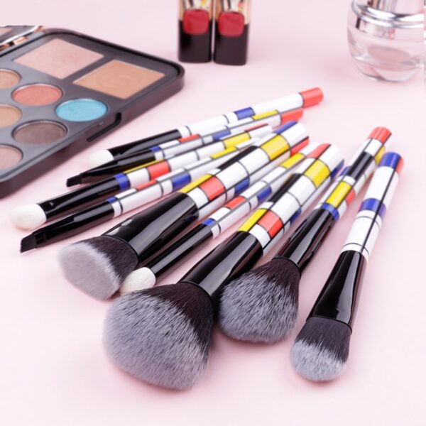 DUcare-9-PCS-makeup-Brushes-Kabuki-Foundation-Eyeshadow-Blending-Powder-Brush-Goat-hair-Make-Up-Brushes (3)