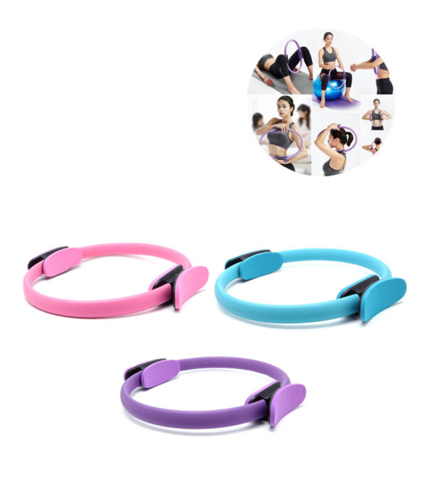 Dual-Grip-Pilates-Circle-Yoga-Wheel-Gymnastic-Circle-Ring-gym-Workout-Back-Training-Tool-Home-bantning