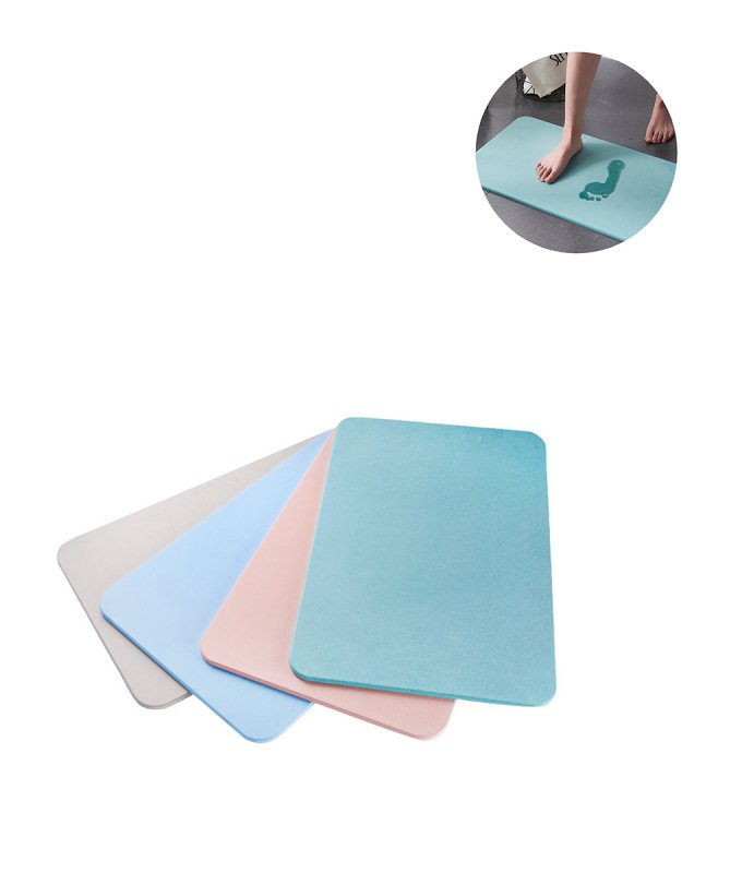 Diatomite Super Absorbent Bath Mat JOOPZY