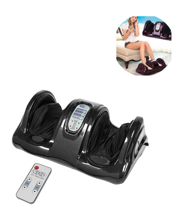 Električni-Vibrator-Masaža stopala-Mašina-Antistres-Terapija-Valjci-Shiatsu-Gnječenje-Noge-Noge-Ruke-Masažer-Njega stopala-400 × 400