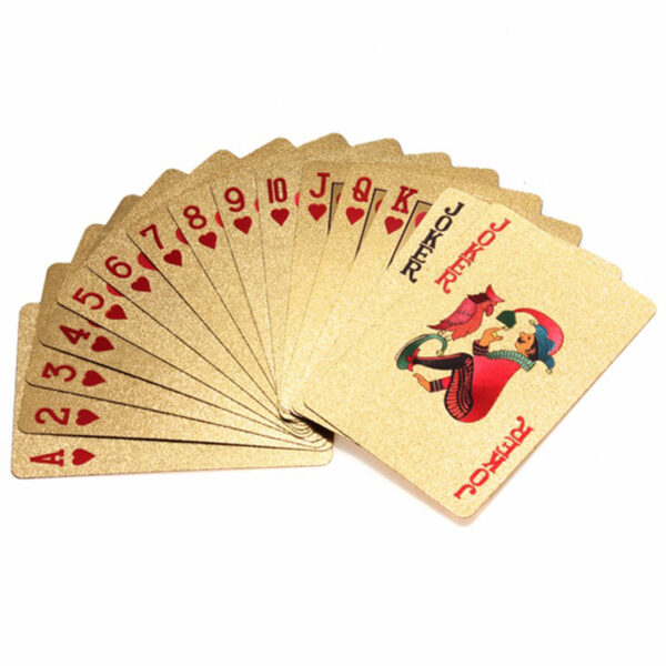 New-Arrival-Special-Unusual-Gift-24K-Carat-Gold-Foil-Plated-Poker-Playing-Card-With-Wooden-Box-3