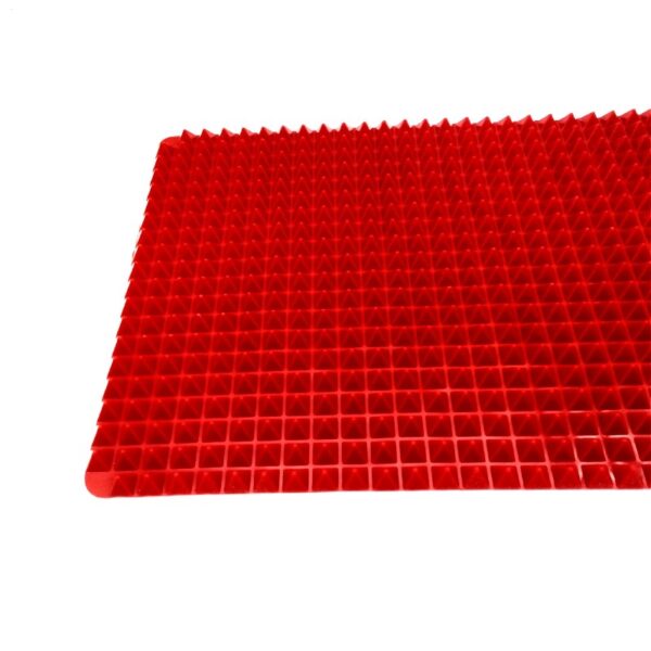 Non-Stick-Heat-Resistant-Raised-Pyramid-Shaped-Silicone-Baking-Roasting-Mats-16-Inches-X-11-5 (2)