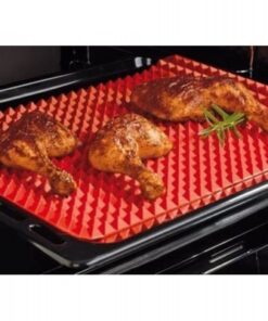 Non-Stick-Heat-Resistant-Raised-Pyramid-Shaped-Silicone-Baking-Roasting-Mats-16-Inches-X-11-5-401×400