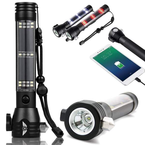 Roadway-hero-9-in-1 1-mult-function-solar-powered-flashlight-live-tool-XNUMX_grande