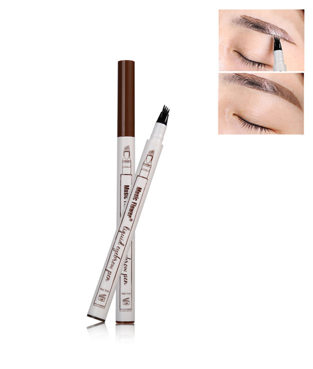 2018 Hot Patented Microblading Tattoo Eyebrow Ink Pen Sketch Eye Brow Pencil 