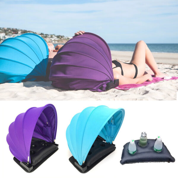 2018-Newest-Portable-Face-Shade-Personal-Outdoor-Sun-Beach-Shader-Protection-tolda-summer-Mini-Beach-Umbrella