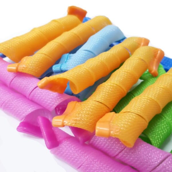 BellyLady 18pcs Hair Rollers Snail Rolls Styling Curler Tools Easy At Home DIY Natural Way 3