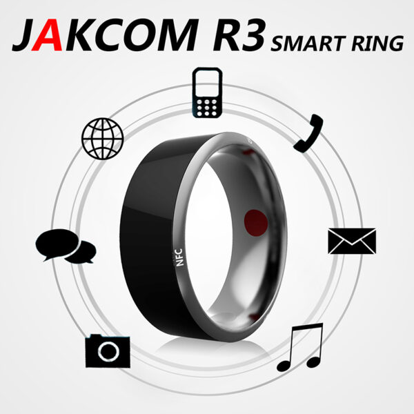 Jakcom Smart Ring Wear Convenient R3 R3F Timer2 MJ02 Black Color Magic Finger NFC Ring For 1