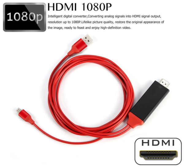 L7 hdmi TV Stick HD tv Cable for apple USB Screen Mirroring TV Dongle 1080P HD 3