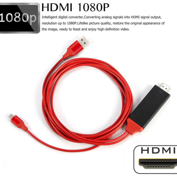 L7 hdmi TV Stick HD tv Cable for apple USB Screen Mirroring TV Dongle 1080P HD 3