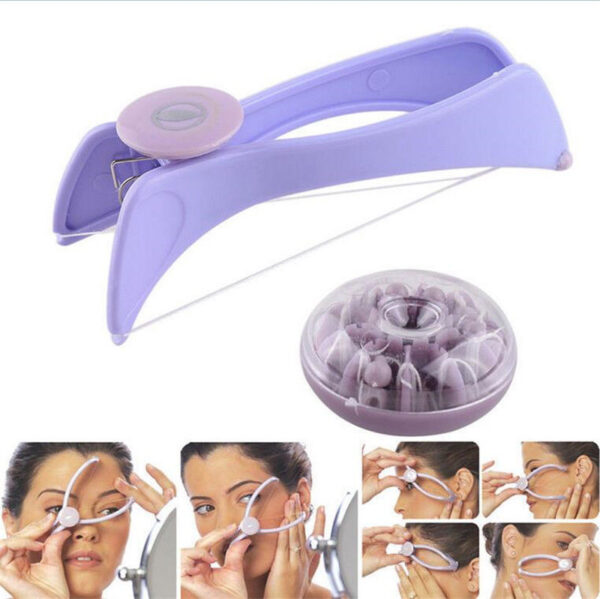 Modern Hair Facial Body Removal Threading Threader Epilator System Slique Design Tools