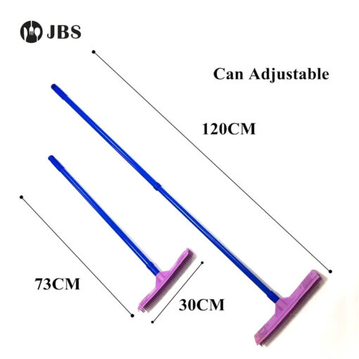 Pet Hair Rubber Broom Best MultiSurface Broom Buy Now!