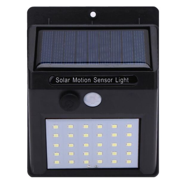 1 4pcs Solar Light 20 30 Leds PIR Motion Sensor Wireless Solar Wall Lamp Waterproof Outdoor 1