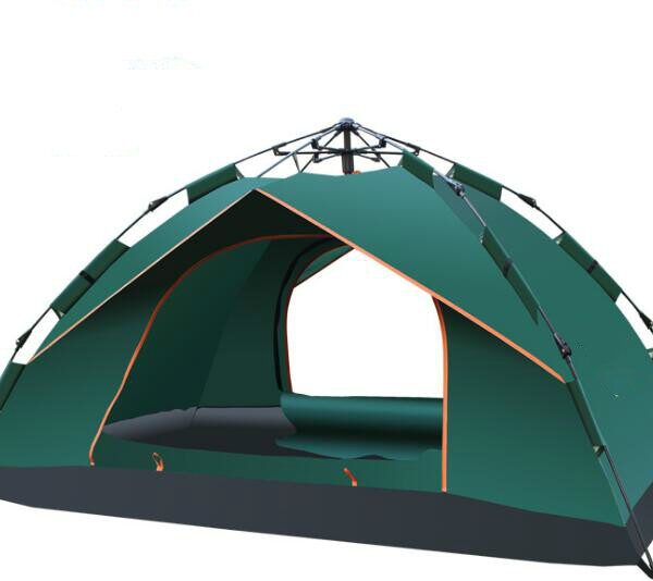 2 4 Person Ultralight Large Camping Windproof Waterproof Tent Outdoor Automatic Hydraulic Tent 1