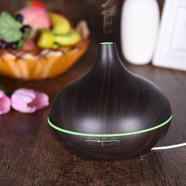 300ml Air Humidifier Essential Oil Diffuser Aroma Lamp Aromatherapy Electric Aroma Diffuser Mist Maker for Home 2