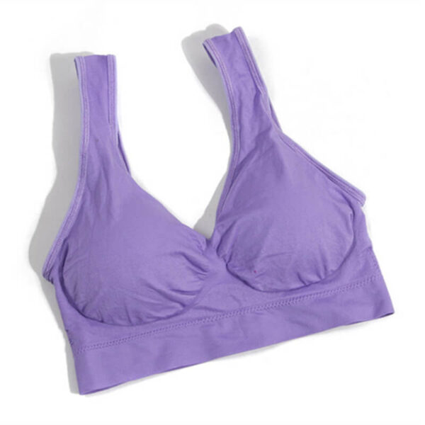 3pcs set Brand Underwear Double Strap Pushup Chest Correction Bra Women s Pure Color Breathable 5