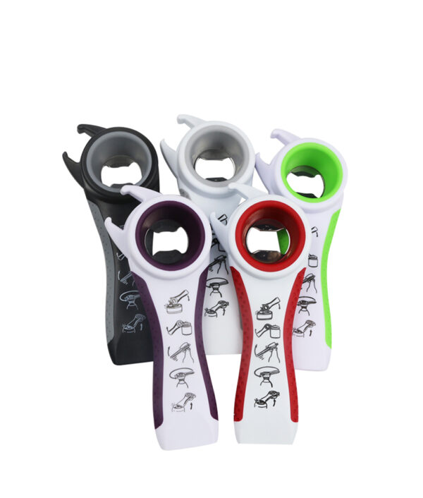 5 in 1 Multi function multi function Stainless Steel plastic Can jar bottle open can Opener 1