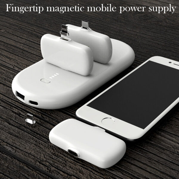 Fingerpow Portable Power Bank Charger1 Charging Station And 3Charging Packs Dropshipping 2