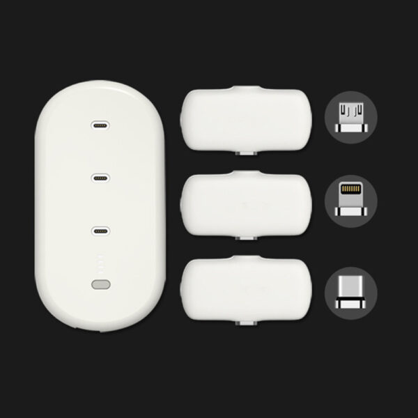 Fingerpow Portable Power Bank Charger1 Charging Station And 3Charging Packs Dropshipping 5
