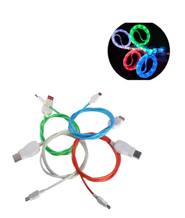 High Quality LED Light USB Cable Cord Data Sync Charger Cables For iPhone 5 5s 5c