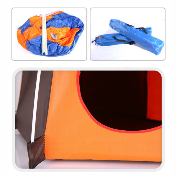 Hoomall 1PC ແມວເຮືອນ ໝາ Portable Foldable Cute Dent Pet Tent Outdoor Indoor Tent For Kitten 3