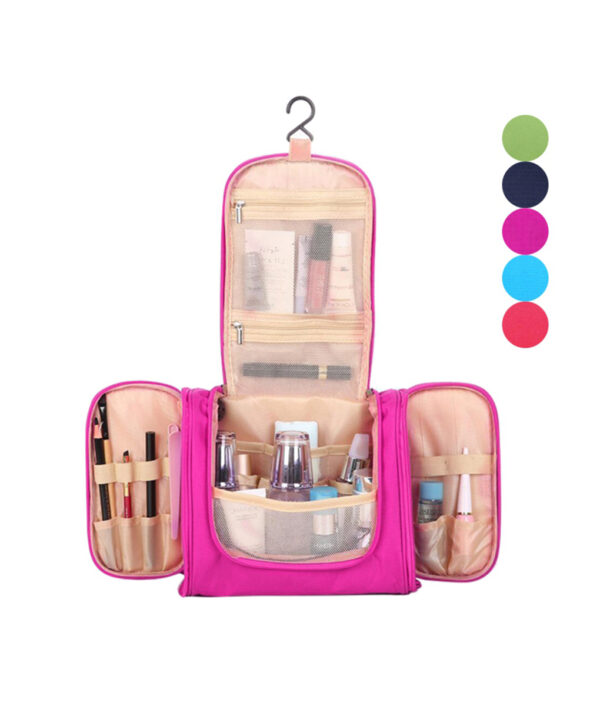 Makeup Organizer Multifunction Storage Case Stuff Organizer Travel Make Up Organizer Toiletry Storage Hanging Cosmetic Bag