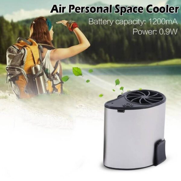 Mobile Air Conditioning Three Generation Cooler USB Waist Fan Cooling Portable Waist Fan 1