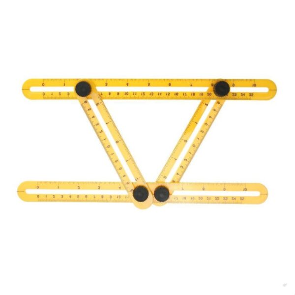 Multifunctional Angle izer Template Tool Plastic Measuring Four Sided Ruler Accurate Measurement Tool For Handmen 1024x1024