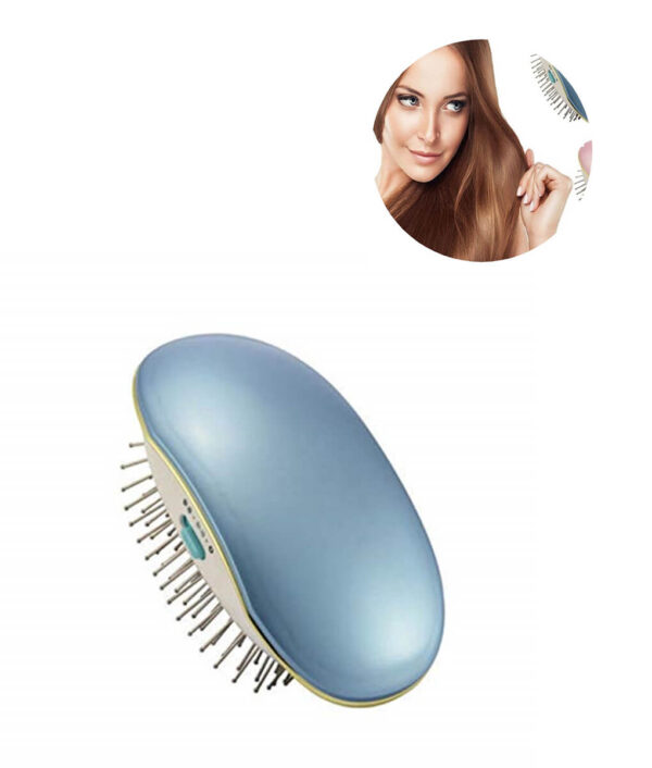 Portable Hair Straightener Brush smooth and frizz free with this amazing Hair Ionic Brush 1 1
