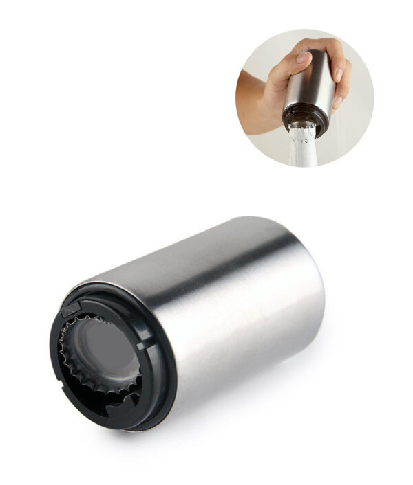 Portable Magnetic Automatic Bottle Opener Stainless Steel Push Down Wine Beer Openers Practical Kitchen Accessories 2 1