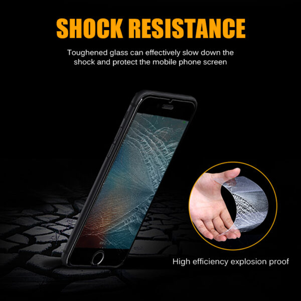 Privacy Protection Film Tempered Glass For iPhone X 10 6 6s 7 8 Plus Screen Protector 5