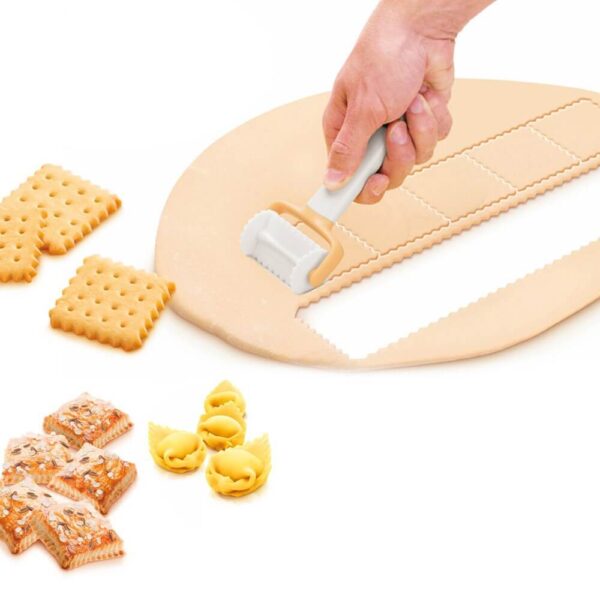 Square Fondant Cutter Plastic Icing Spatula Cookie Mold Rolling Biscuit Cutting Pastry Blade Dough Cutter Cake 1 1